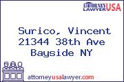 Surico, Vincent 21344 38th Ave Bayside NY