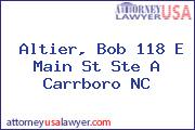 Altier, Bob 118 E Main St Ste A Carrboro NC