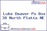 Luke Deaver Po Box 38 North Platte NE