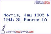 Morris, Jay 1505 N 19th St Monroe LA