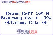 Regan Raff 100 N Broadway Ave # 1500 Oklahoma City OK