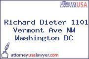 Richard Dieter 1101 Vermont Ave NW Washington DC