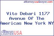 Vito Debari 1177 Avenue Of The Americas New York NY