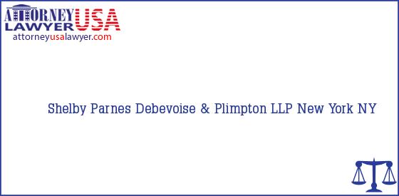 Telephone, Address and other contact data of Shelby Parnes, New York, NY, USA