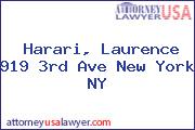 Harari, Laurence 919 3rd Ave New York NY