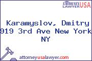 Karamyslov, Dmitry 919 3rd Ave New York NY