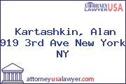 Kartashkin, Alan 919 3rd Ave New York NY