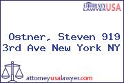 Ostner, Steven 919 3rd Ave New York NY