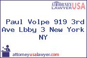 Paul Volpe 919 3rd Ave Lbby 3 New York NY