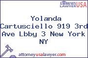 Yolanda Cartusciello 919 3rd Ave Lbby 3 New York NY