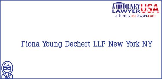Telephone, Address and other contact data of Fiona Young, New York, NY, USA