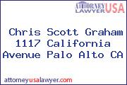 Chris Scott Graham 1117 California Avenue Palo Alto CA