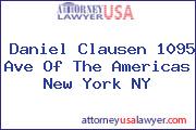Daniel Clausen 1095 Ave Of The Americas New York NY