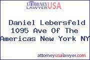 Daniel Lebersfeld 1095 Ave Of The Americas New York NY