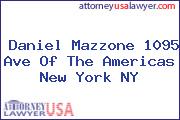 Daniel Mazzone 1095 Ave Of The Americas New York NY