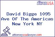 David Bigge 1095 Ave Of The Americas New York NY