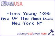 Fiona Young 1095 Ave Of The Americas New York NY
