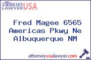 Fred Magee 6565 Americas Pkwy Ne Albuquerque NM