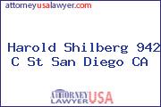 Harold Shilberg 942 C St San Diego CA