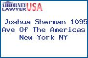 Joshua Sherman 1095 Ave Of The Americas New York NY
