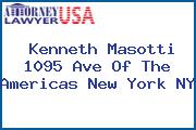 Kenneth Masotti 1095 Ave Of The Americas New York NY