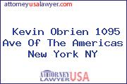 Kevin Obrien 1095 Ave Of The Americas New York NY