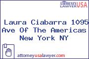 Laura Ciabarra 1095 Ave Of The Americas New York NY