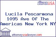 Lucila Pescarmona 1095 Ave Of The Americas New York NY