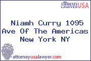 Niamh Curry 1095 Ave Of The Americas New York NY