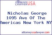 Nicholas George 1095 Ave Of The Americas New York NY