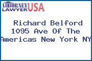 Richard Belford 1095 Ave Of The Americas New York NY