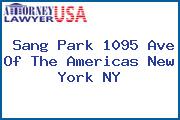 Sang Park 1095 Ave Of The Americas New York NY