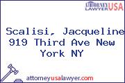 Scalisi, Jacqueline 919 Third Ave New York NY