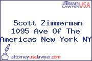 Scott Zimmerman 1095 Ave Of The Americas New York NY