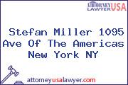 Stefan Miller 1095 Ave Of The Americas New York NY