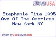 Stephanie Tita 1095 Ave Of The Americas New York NY