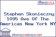 Stephen Skonieczny 1095 Ave Of The Americas New York NY