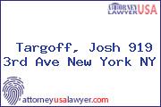 Targoff, Josh 919 3rd Ave New York NY