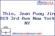 Thio, Jean Puay Jin 919 3rd Ave New York NY