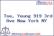 Tse, Yeung 919 3rd Ave New York NY