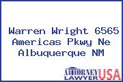 Warren Wright 6565 Americas Pkwy Ne Albuquerque NM