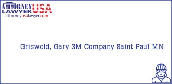 Telephone, Address and other contact data of Griswold, Gary, Saint Paul, MN, USA