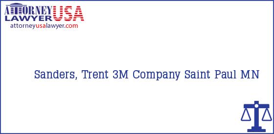 Telephone, Address and other contact data of Sanders, Trent, Saint Paul, MN, USA