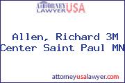 Allen, Richard 3M Center Saint Paul MN