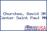 Churches, David 3M Center Saint Paul MN