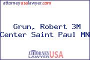 Grun, Robert 3M Center Saint Paul MN