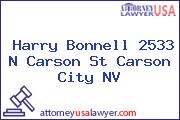 Harry Bonnell 2533 N Carson St Carson City NV