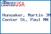 Hunsaker, Martin 3M Center St. Paul MN