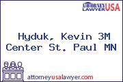 Hyduk, Kevin 3M Center St. Paul MN