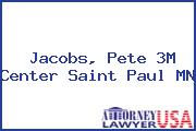 Jacobs, Pete 3M Center Saint Paul MN